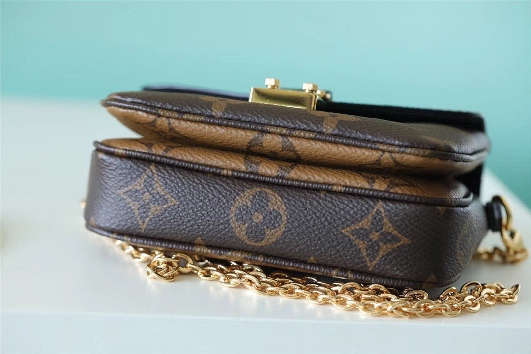 Top Quality Micro Metis Monogram Canvas For Women, Womens Handbags, Shoulder And Crossbody Bags 5.5in/14cm Top Quality