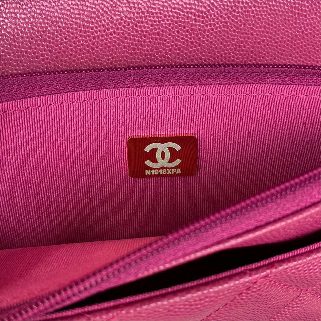CHLSmall Top Qualityap Bag Gold Hardware Plum For Women Handbags, Shoulder Bags 7.5in/19cm AP2840