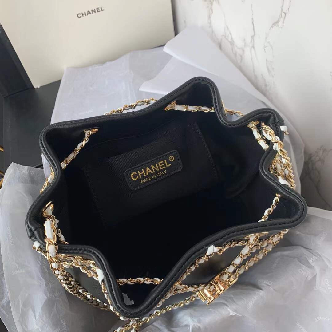 CHL 21 Handbag Black For Women, Women’s Bags 8in/22cm