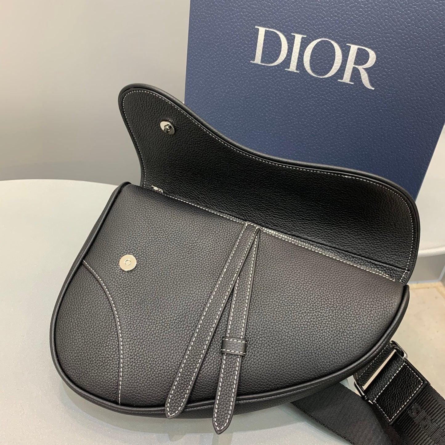 Top Quality Saddle Bag Black For Women 10in/26cm CD