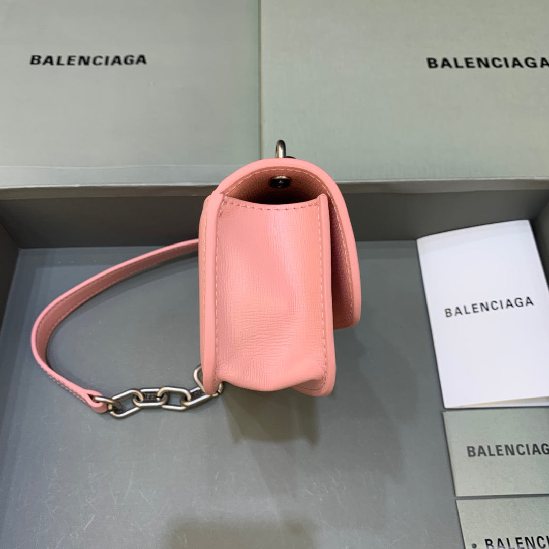 Top Quality Gossip Small On Chain Shoulder Bag Light Pink, For Women,  Bags 7.4in/19cm