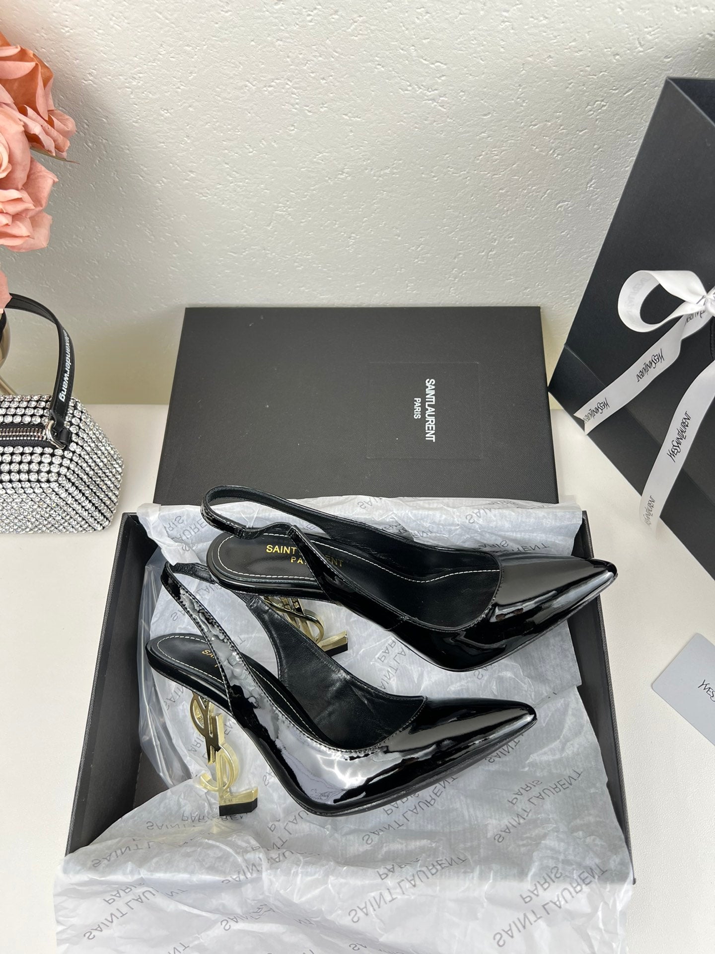 New 1:1 rep SLY High Heel Shoes 019