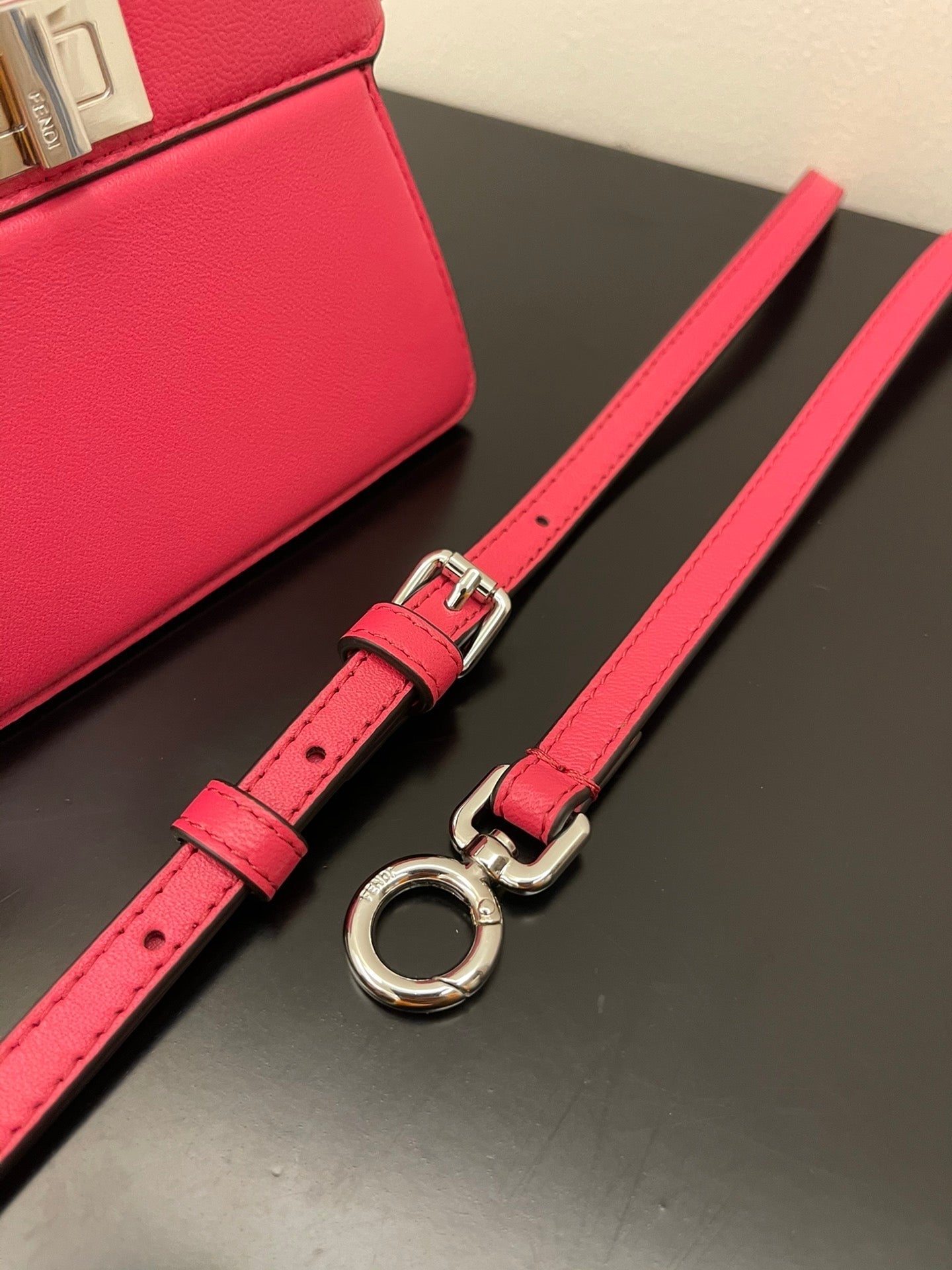 FI Top Quality ISeeU Petite Pink Micro Bag For Woman 11cm/4.5in