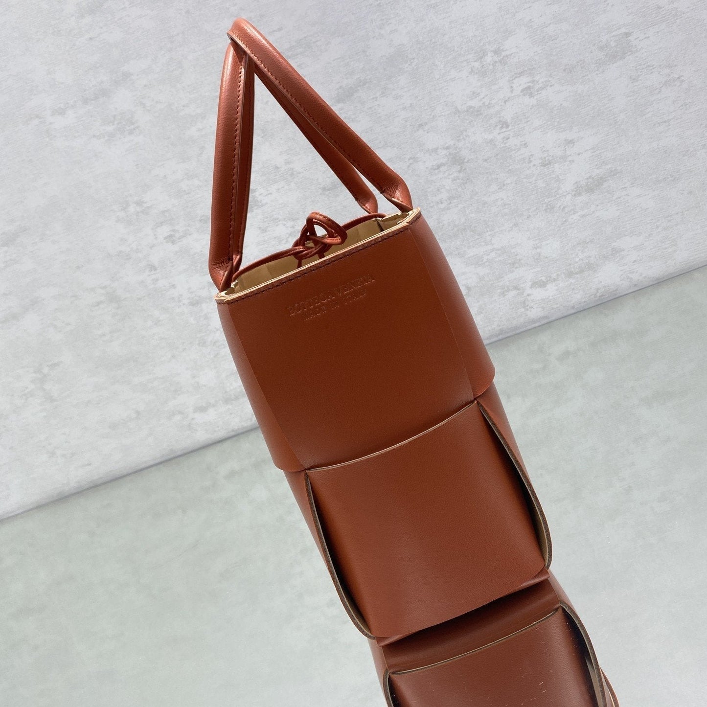 Top Quality Small Arco Tote Bag Orange, For Women, Bags 14.2in/36cm