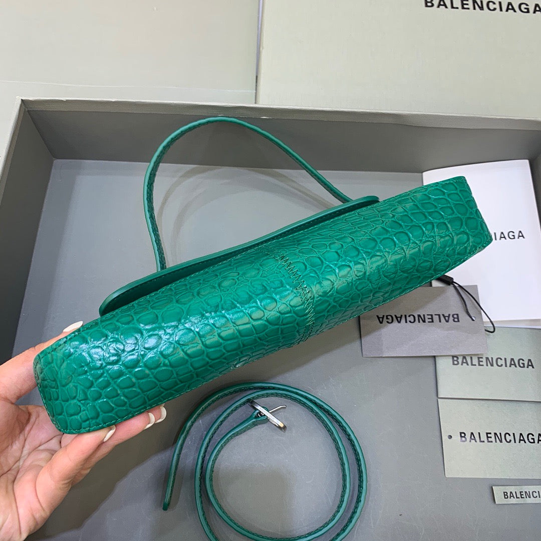 Top Quality XX Small Flap Bag Box Green, For Women,  Bags 10.6in/27cm 6956452108Y3613