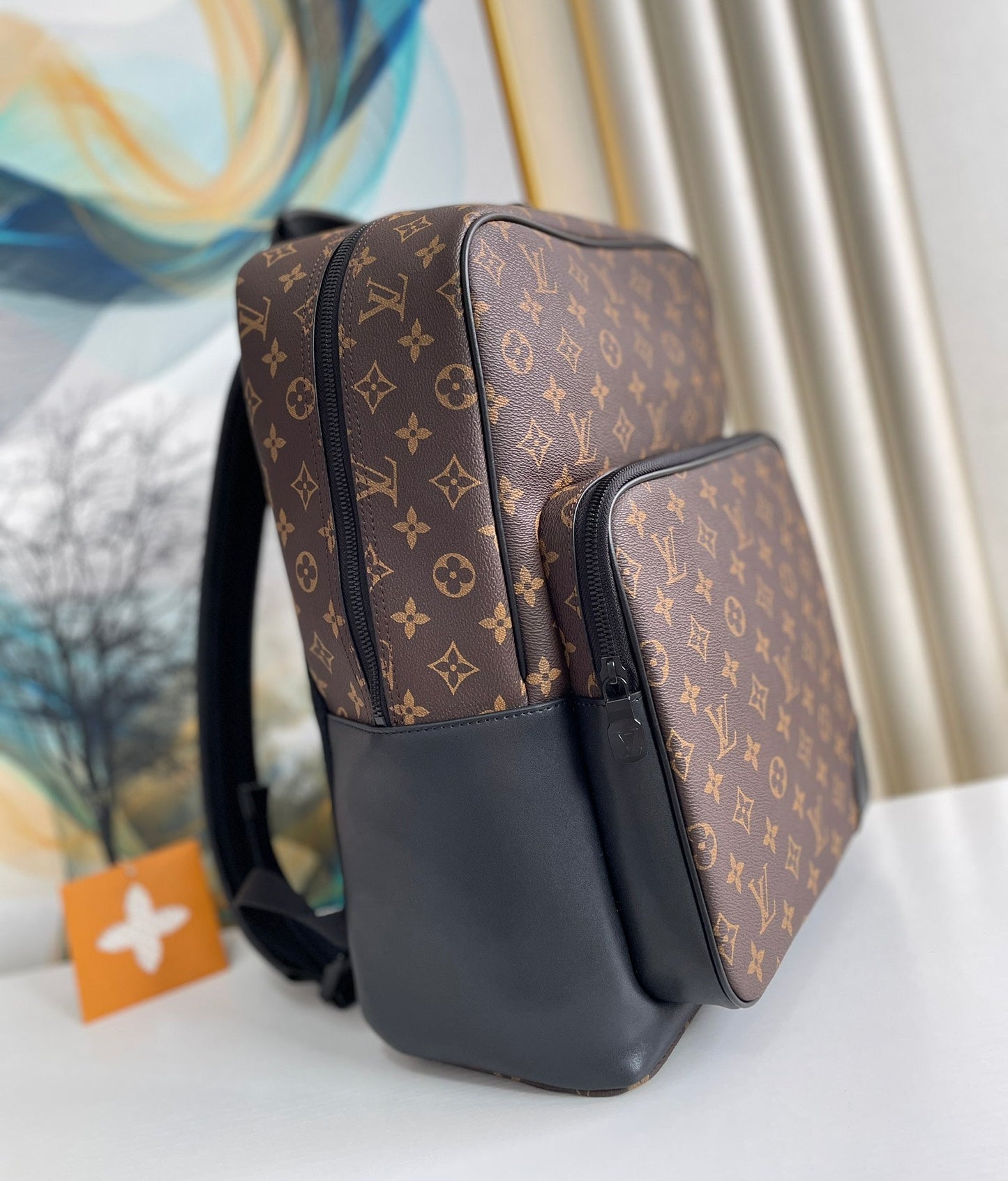 Top Quality Dean Backpack Monogram Macassar Canvas For Men, Bags 42cm Top Quality M45335