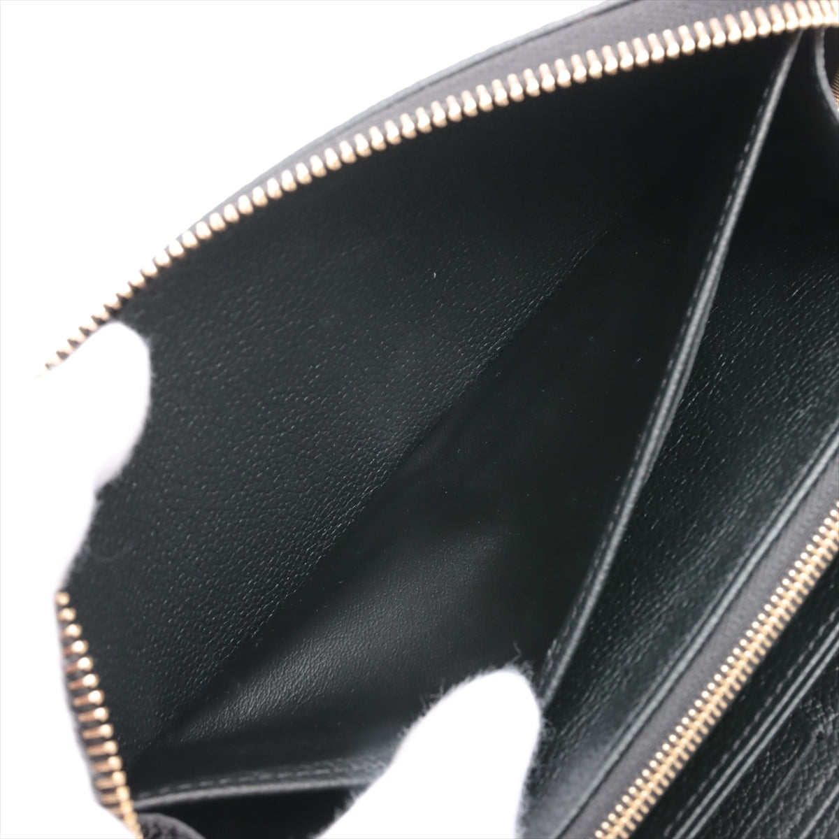 Louis Vuitton Bi-Color Monogram Amplant  Wallet M80481 NoirCreme Round Zip Wallet