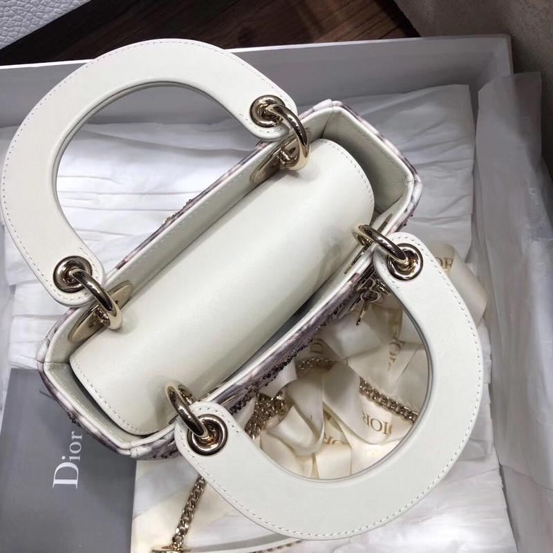 Top Quality MeTop Qualityum Lady JarTop Qualityn De MiTop Quality Bag Multicolor Beige Black For Women 9.5in/24cm CD
