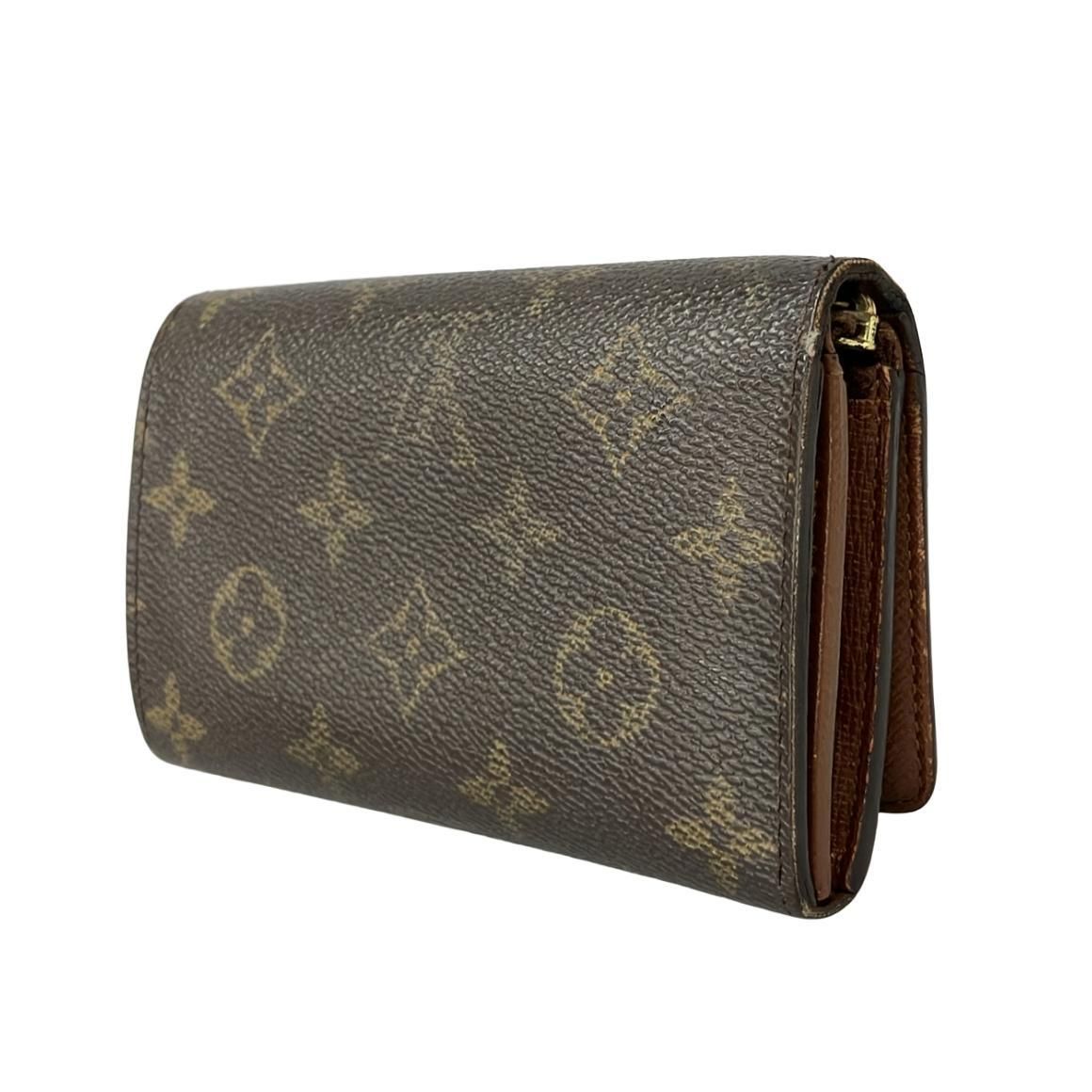 Louis Vuitton Monogram Porte-Monnaie Tresor Wallet ITKOJ2M9BZUG