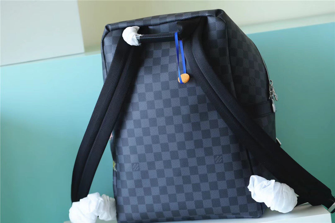 Top Quality Top Qualityscovery Backpack Damier Graphite Canvas For Men, Bags 40cm Top Quality N45275