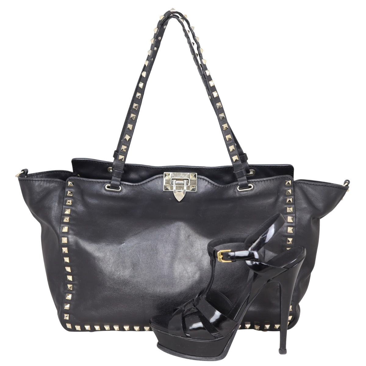 Valentino Rockstud Tote Medium