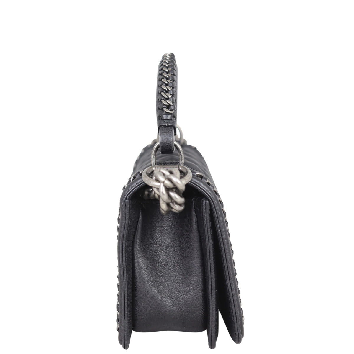 Chanel Boy Paris-Rome Chain Top Handle Small