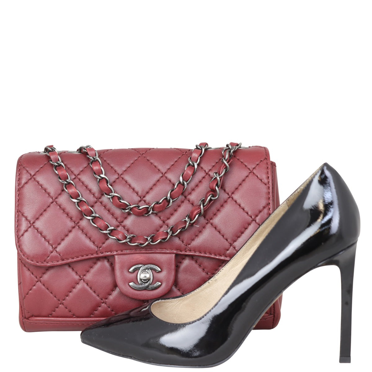Chanel CC Quilted Flap Bag