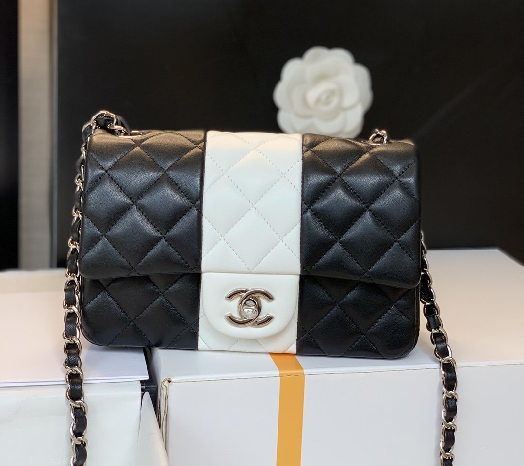 CHLMini Top Qualityap Bag Black For Women 7.8in/20cm