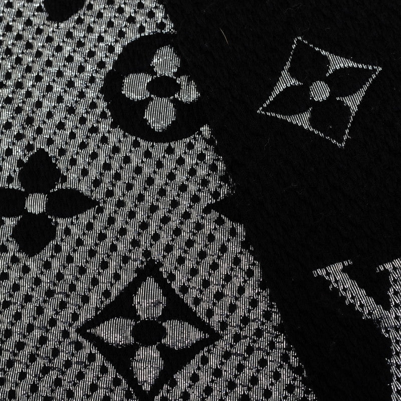 Louis Vuitton Louis Vuitton M75833 Maffler Wool/Silk Noir Black