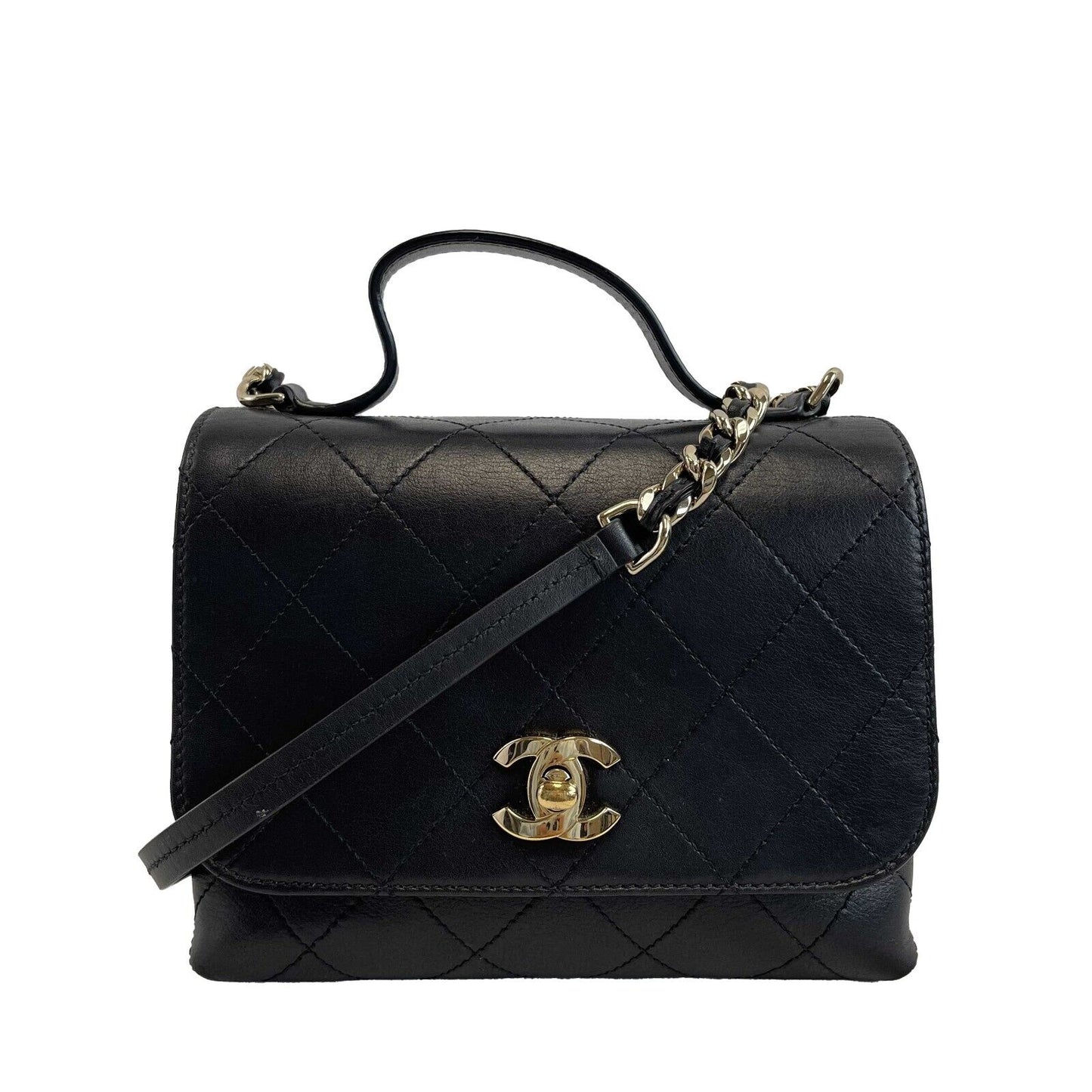 CHANEL Classic Double Pocket Top Handle