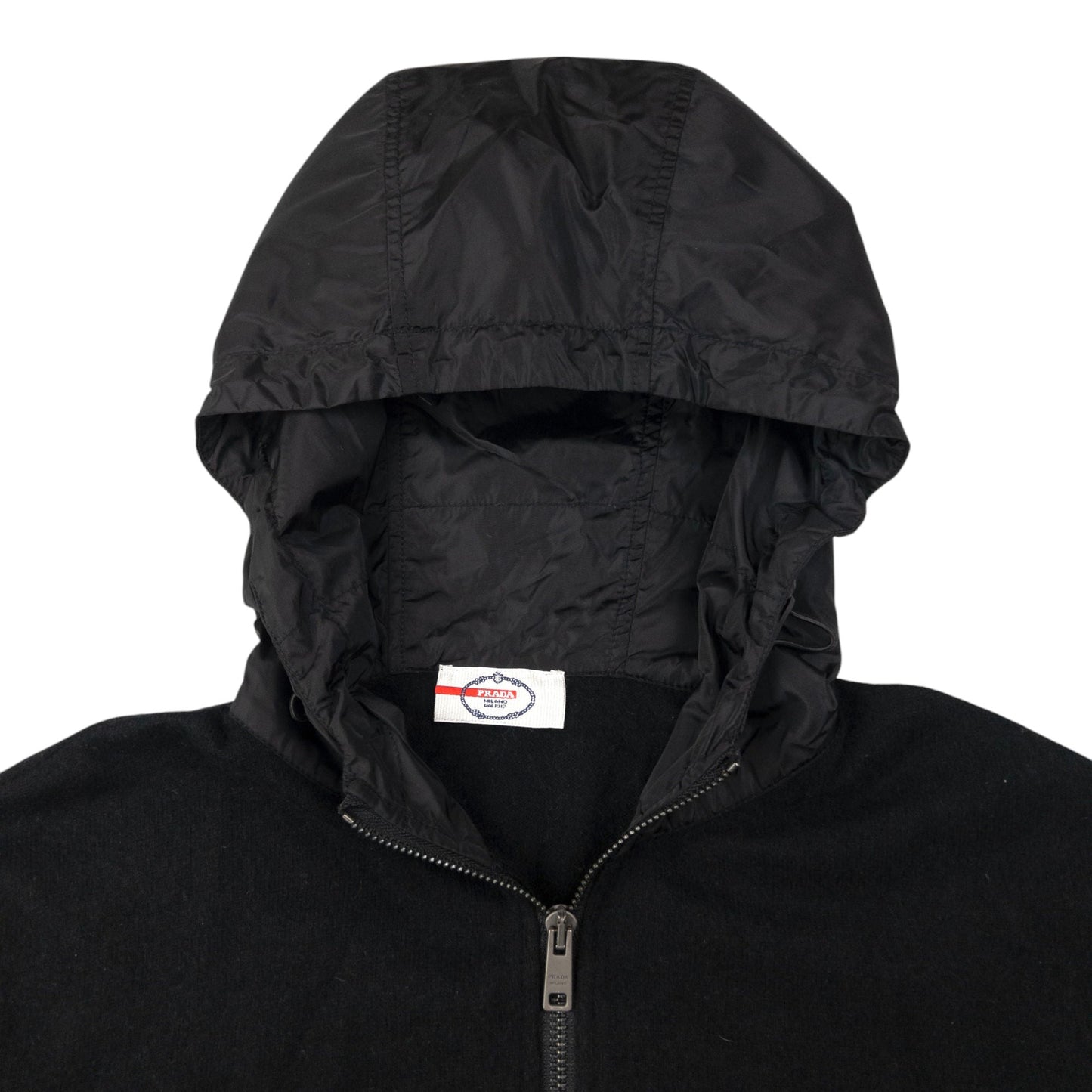 Prada Zip Up Hoodie Size M
