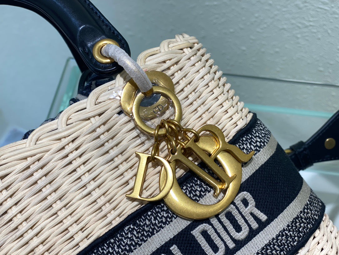 Top Quality Mini Lady Bag Black, For Women, Womens Handbags 17cm/6.5in CD M0505CMVO_M808