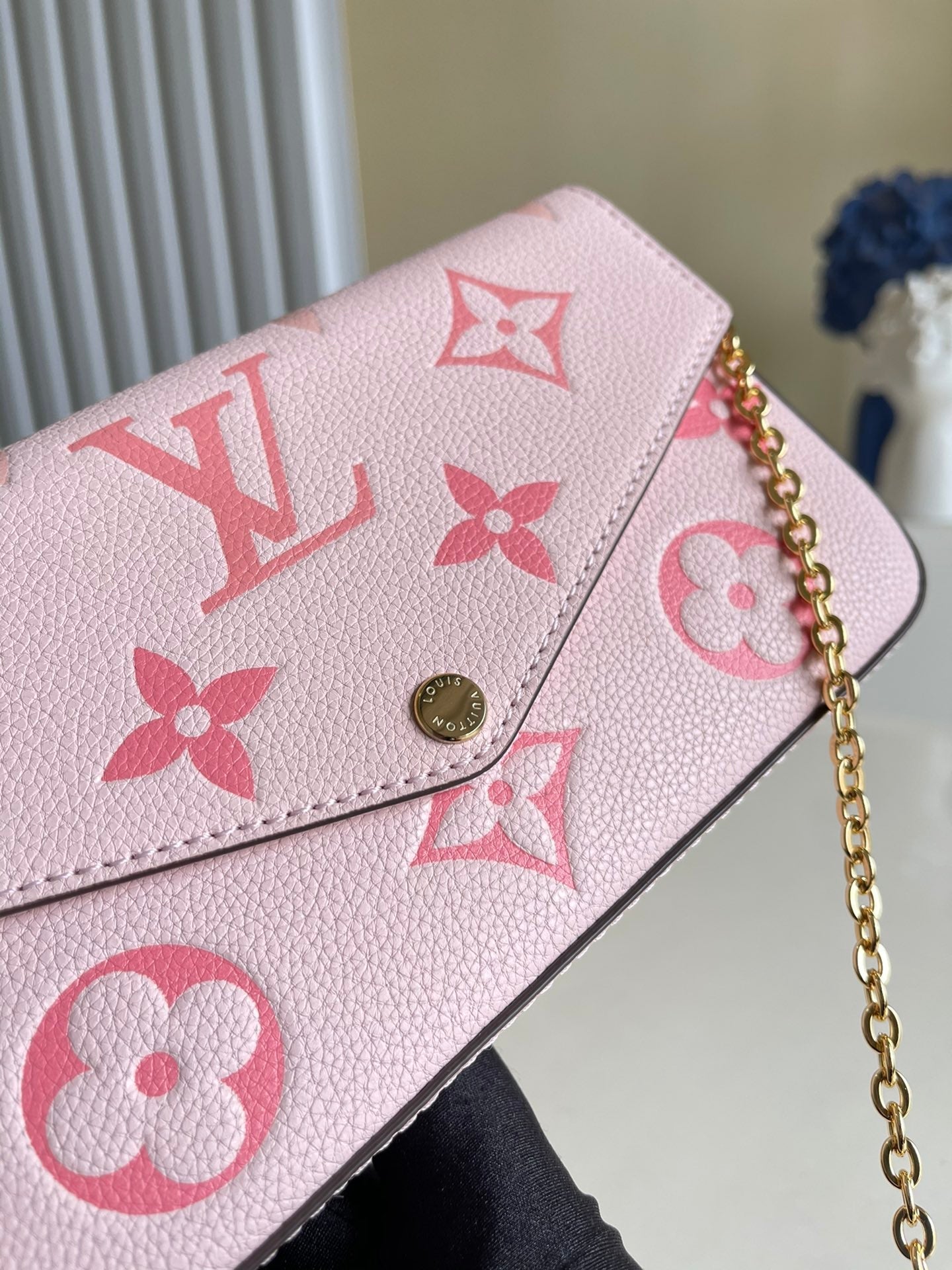 Top Quality Felicie Pochette Monogram Empreinte Pink For Women, WoBags, Shoulder And Crossbody Bags 8.3in/21cm Top Quality M80498