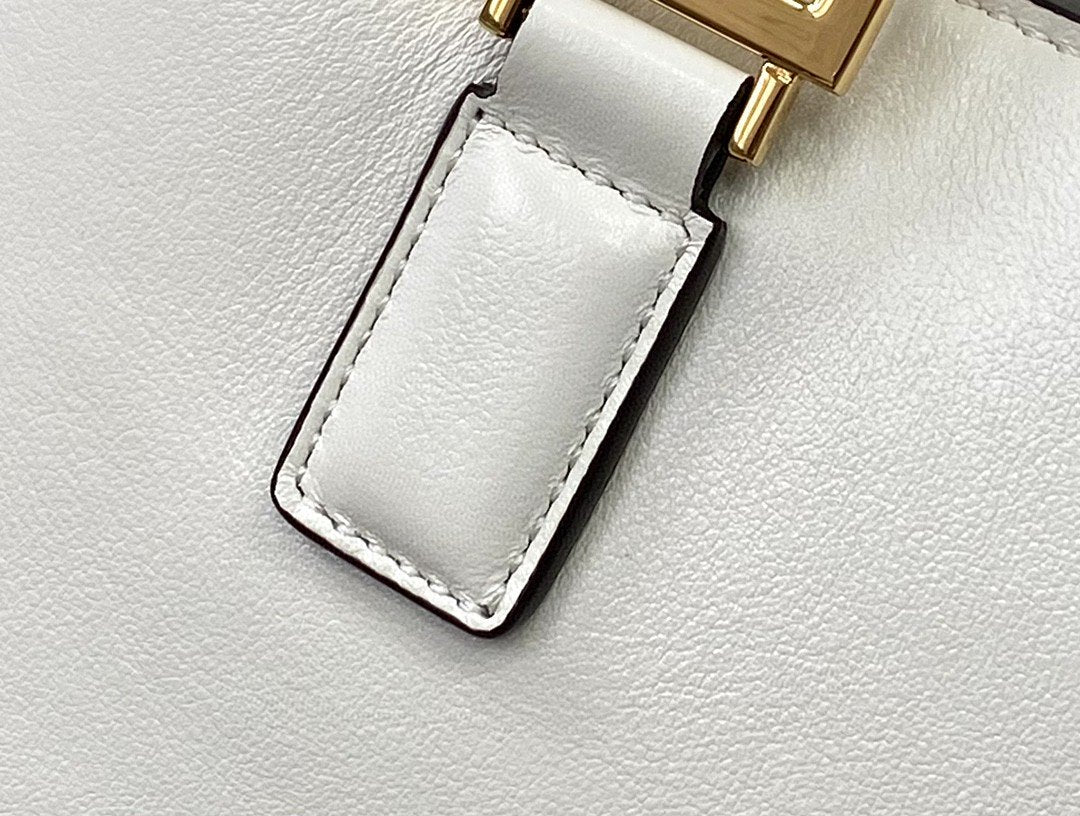 Top QualityTop Quality Small FF Tote Shoulder White Bag For Woman 30cm/12in