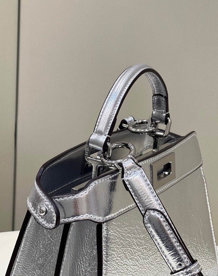 FI Top Quality Small Silver Bag For Woman 27cm/11in