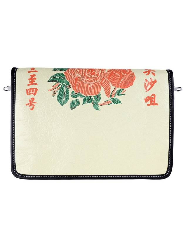 Luxury Balenciaga Trending 2025 Hong Kong Graphic Clutch Bag Beige