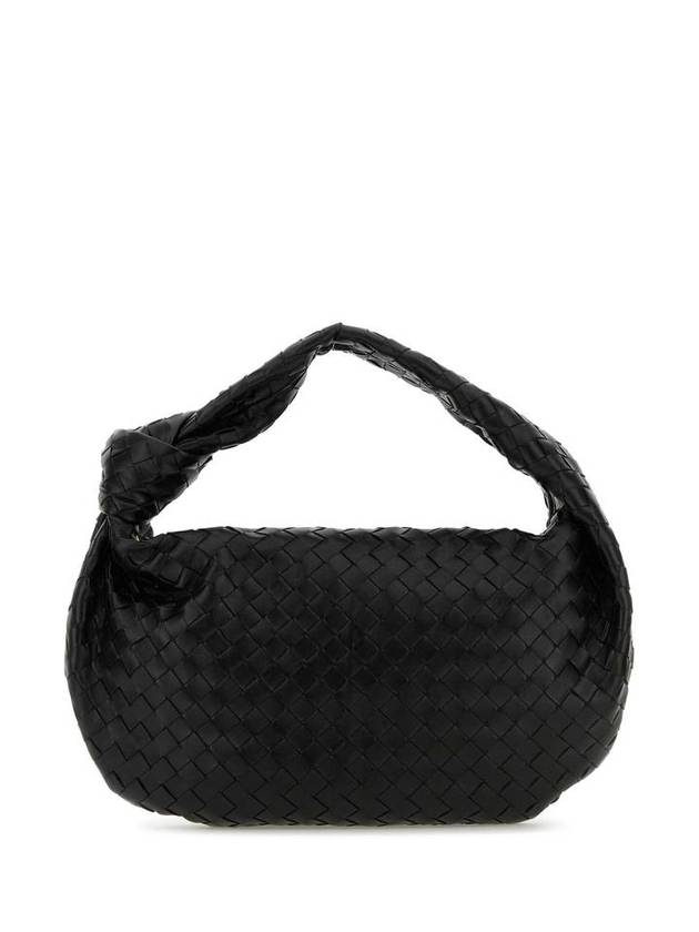 Luxury Bottega Veneta Intrecciato Jody Small Shoulder Bag Black