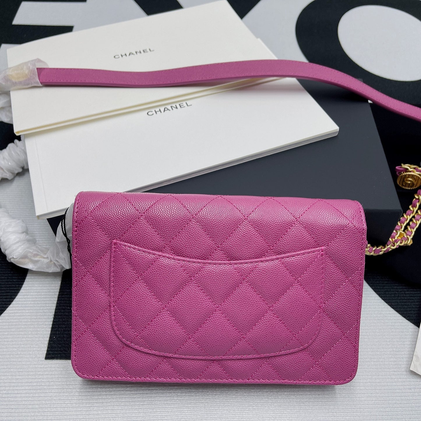 CHLSmall Top Qualityap Bag Gold Hardware Plum For Women Handbags, Shoulder Bags 7.5in/19cm AP2840