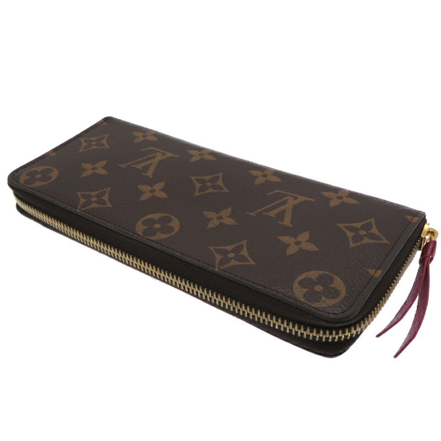 Louis Vuitton  pink Monogram Long Wallet (Bi-Fold)