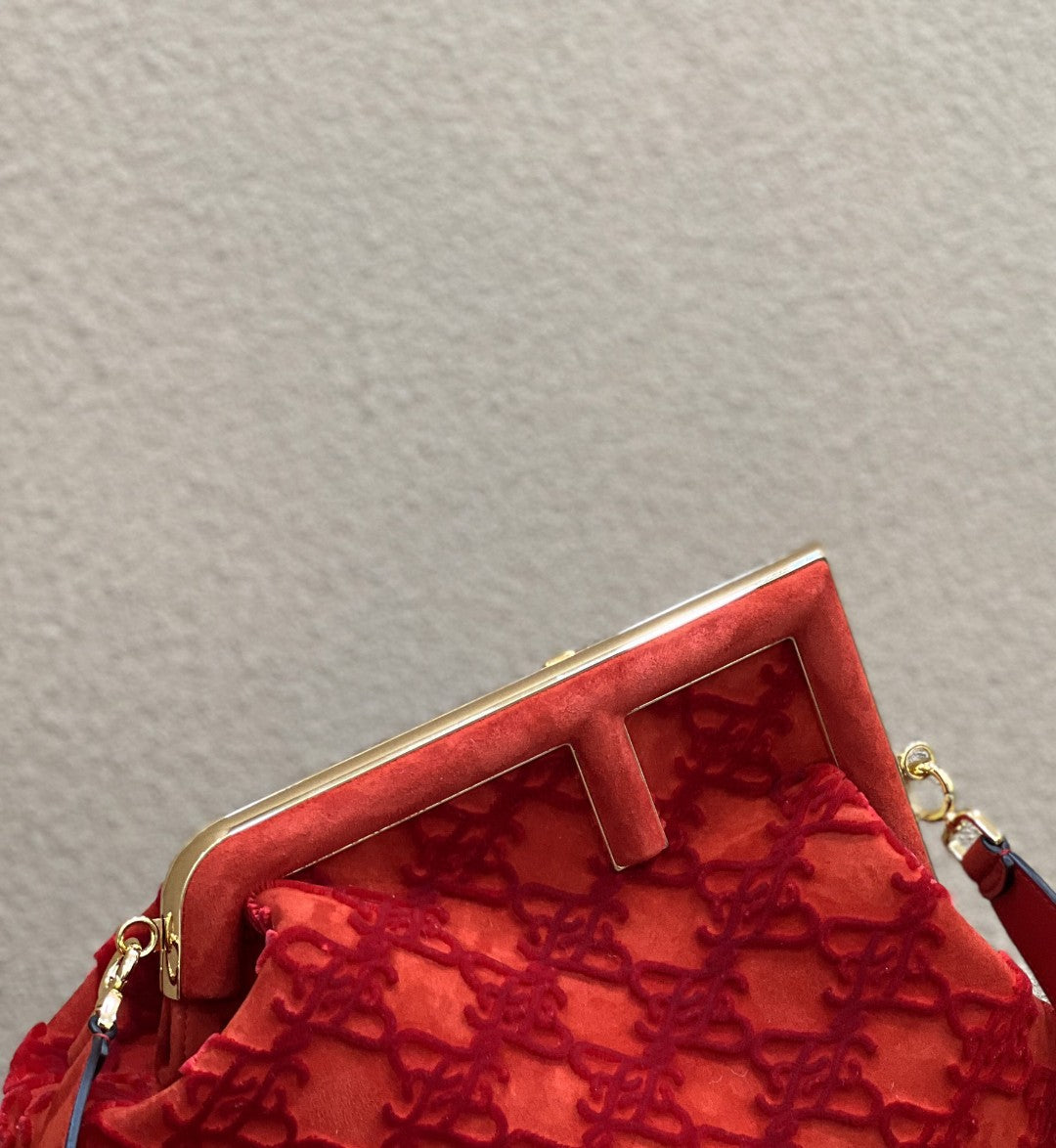 Top QualityTop Quality Top QualityTop Qualityrst Medium Red Bag For Woman 32.5cm/13in