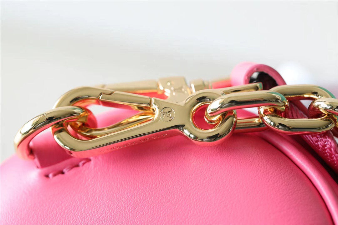 Top Quality Papillon BB Bag Classic Monogram For Women 20cm Dragon Fruit Pink Top Quality M59826