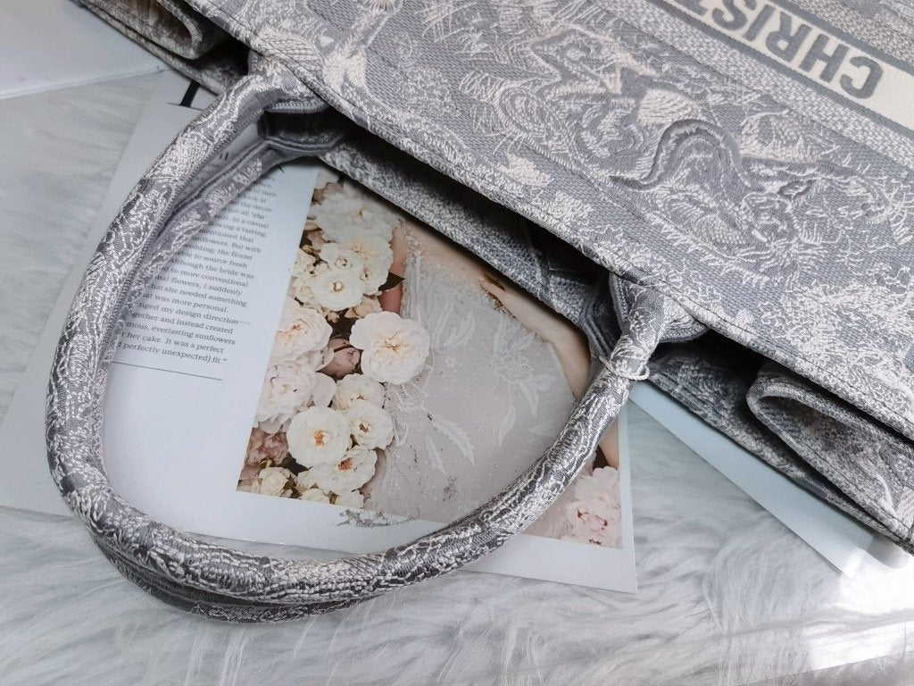 Top Quality Large Book Tote White Multicolor, For Women, Womens Handbags 16.5in/42cm CD