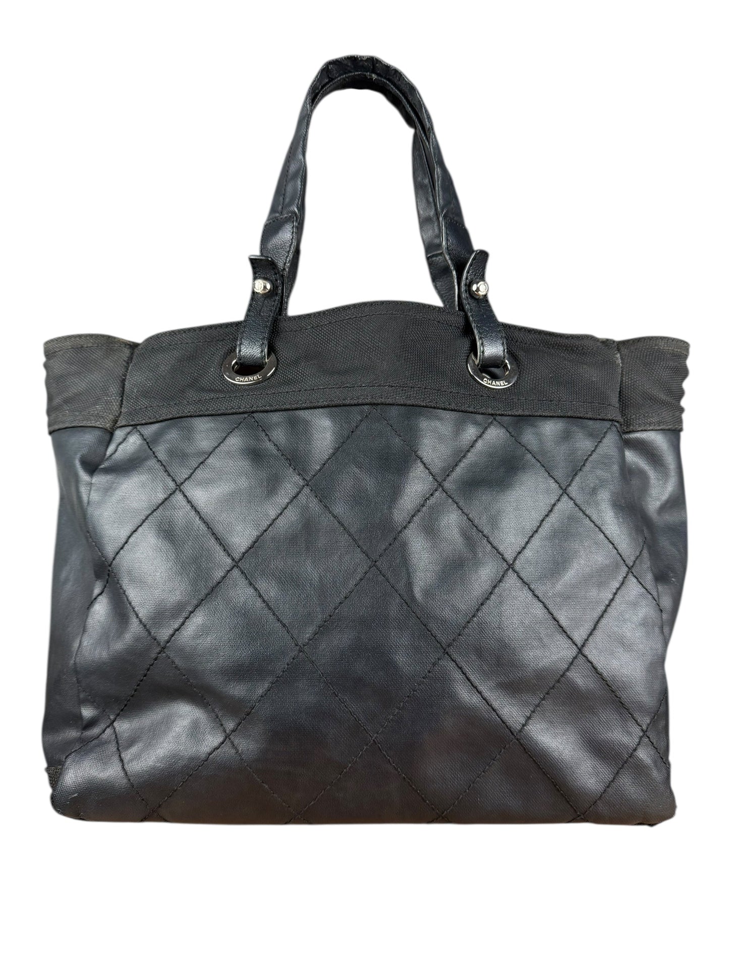 Chanel Quilted Paris Biarritz Tote 2006-2008