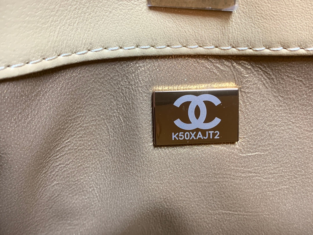 CHLHobo Handbag Beige Bag For Women 16cm/6in