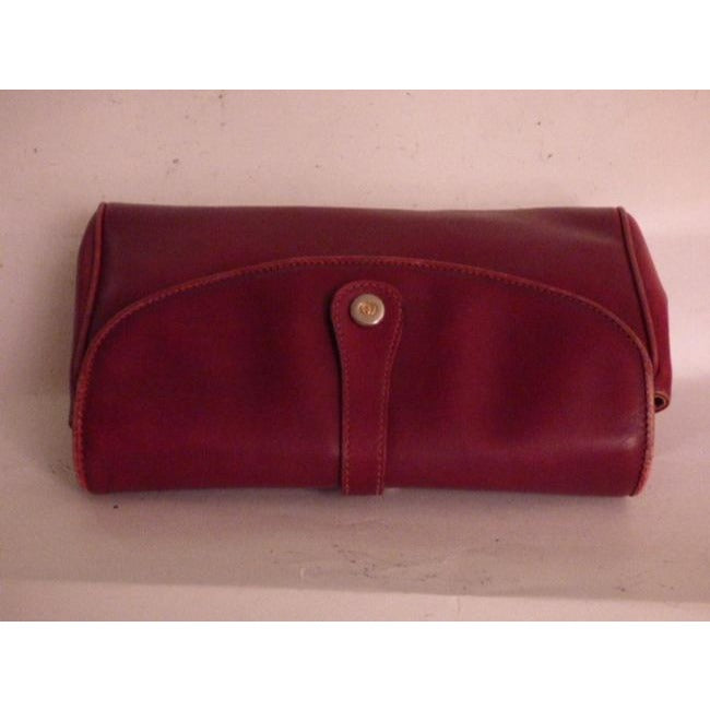 Gucci   Burgundy Leather Shoulder Bag/Clutch