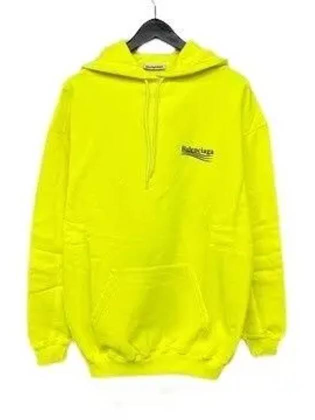 Luxury Balenciaga Trending 2025 Wave Logo Hoodie Sweatshirt Neon Yellow