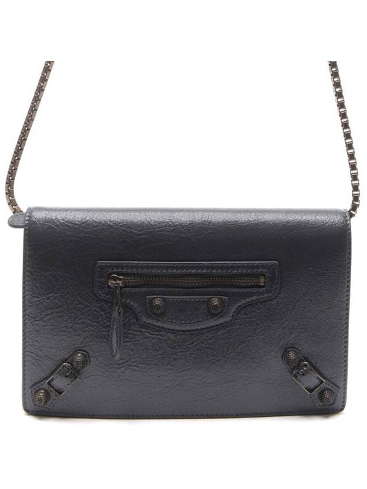 Luxury Balenciaga Trending 2025 Giant Chain Cross Bag Grey