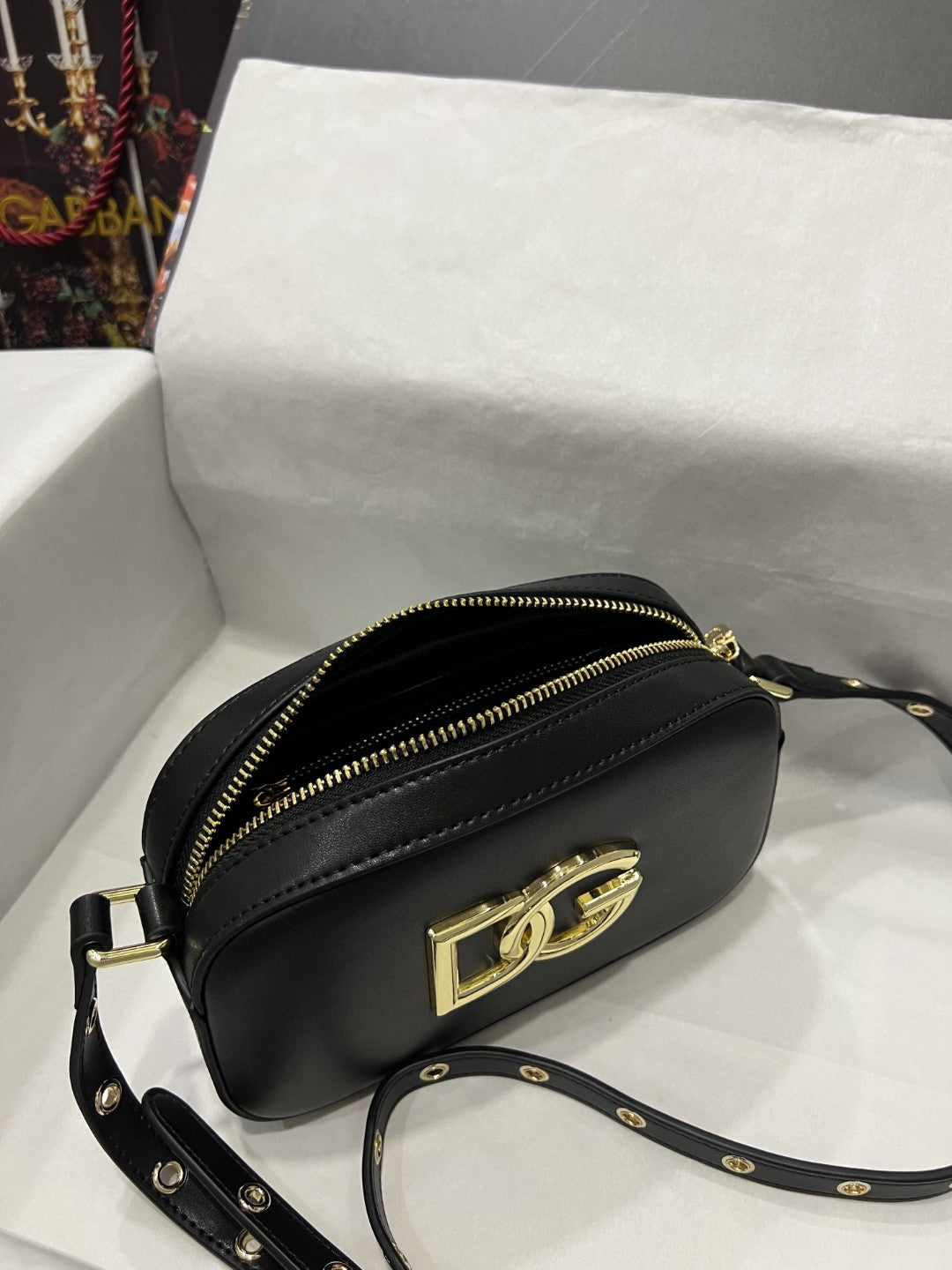 Top Quality Crossbody 3.5 Bag Black For Women 7.5in/19cm Top Quality Top Quality7095AW57680999