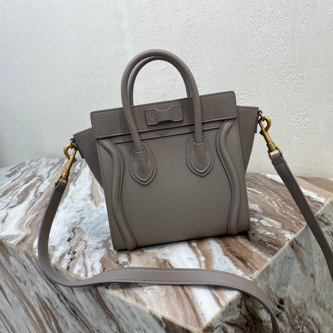 Top Quality Nano LuGucciage Bag In Drummed Light PiNike For Women 8in/20cmÂ 