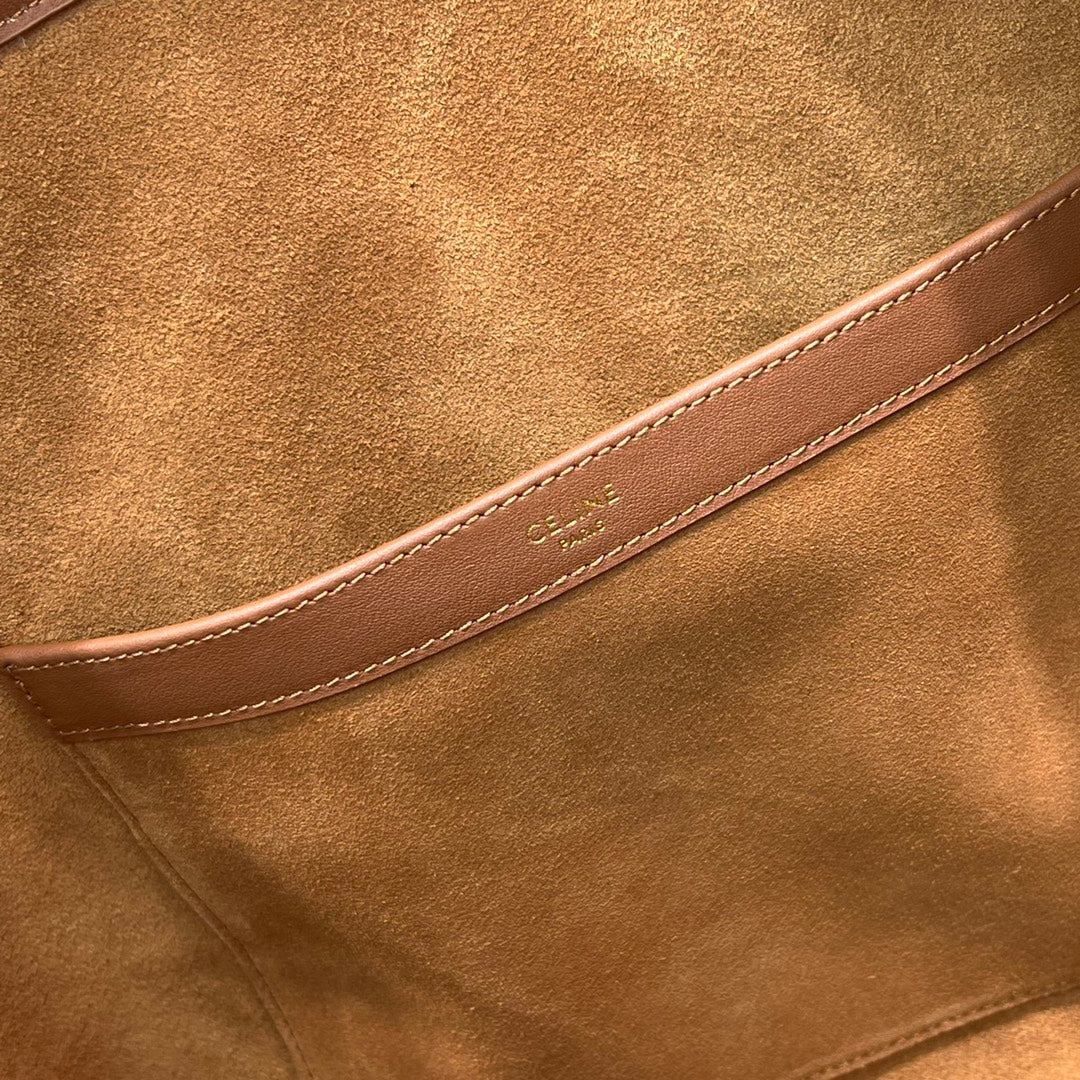 Top Quality Cabas Drawstring Cuir Triomphe Tan For Women 17in/44cm 199973DU3.04LU