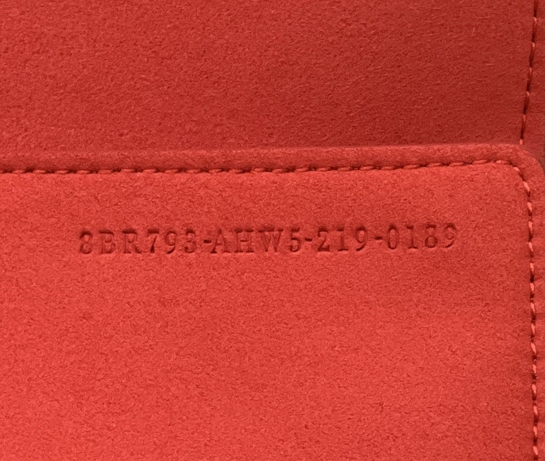 Top QualityTop Quality Baguette Chain Midi Red FF Fabric Bag For Woman 14.5cm/6in 8BR793AHW5F1F2I