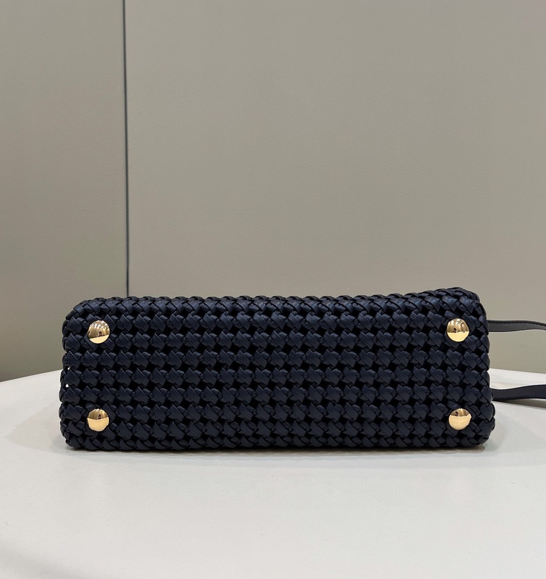 FI Mujer Top Quality Iconic Navy Blue Bag For Woman 33cm/13in