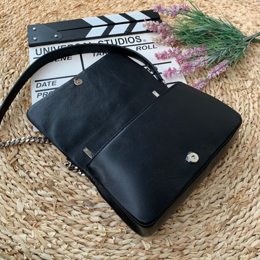 Top Quality Horseferry Print Quilted Small Lola Bag Monogram Black For Women, Bags 9in/23cm 80216191