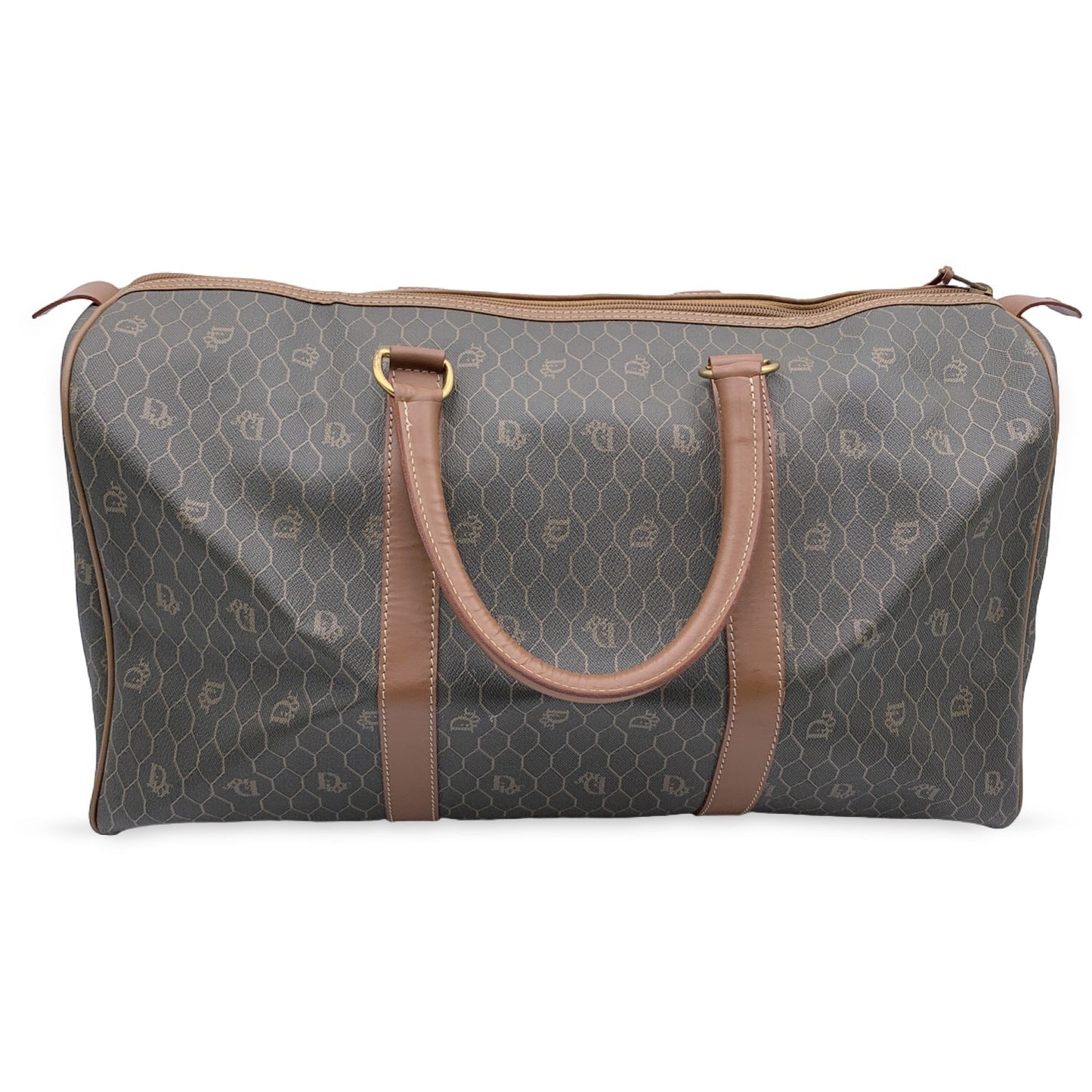 CHRISTIAN DIOR   Monogram Duffle Travel Unisex Bag Handbag