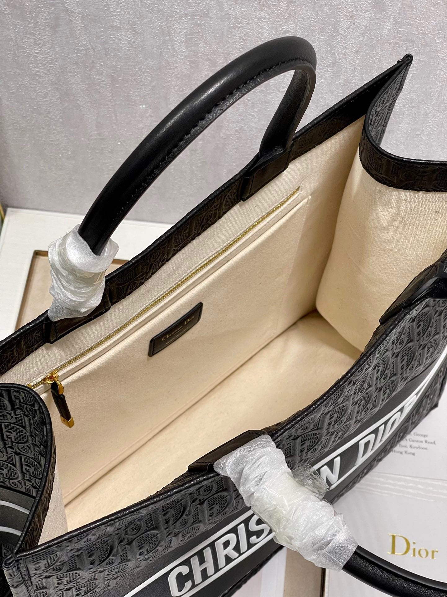 Top Quality Large Book Tote Black, For Women, Womens Handbags 16.5in/42cm CD M1286ZWSO_M900