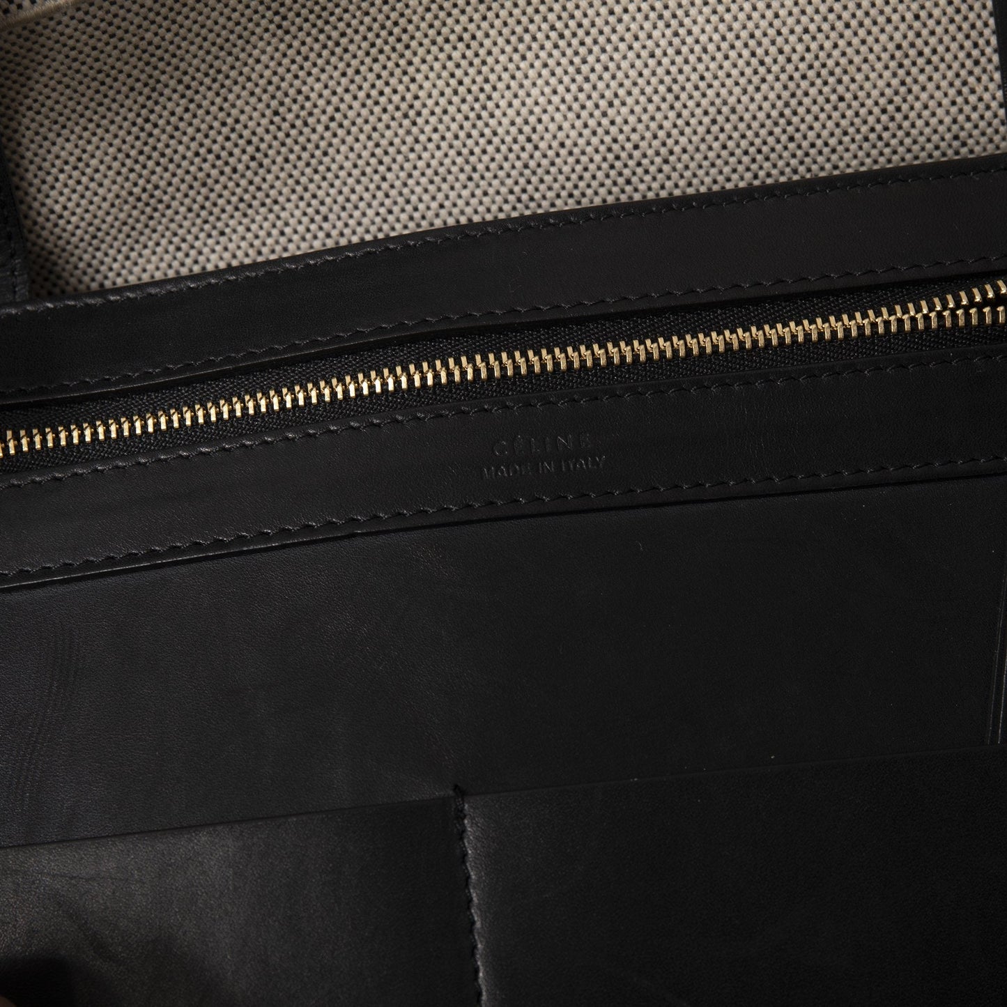 Celine Canvas Phantom Cabas Tote