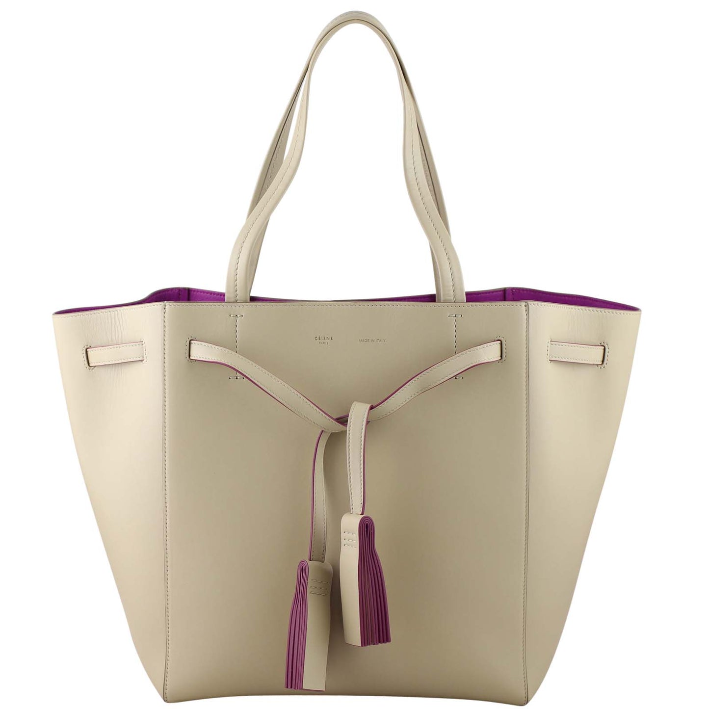 Celine Phantom Cabas Tassel Tote Small