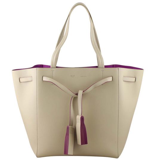 Celine Phantom Cabas Tassel Tote Small