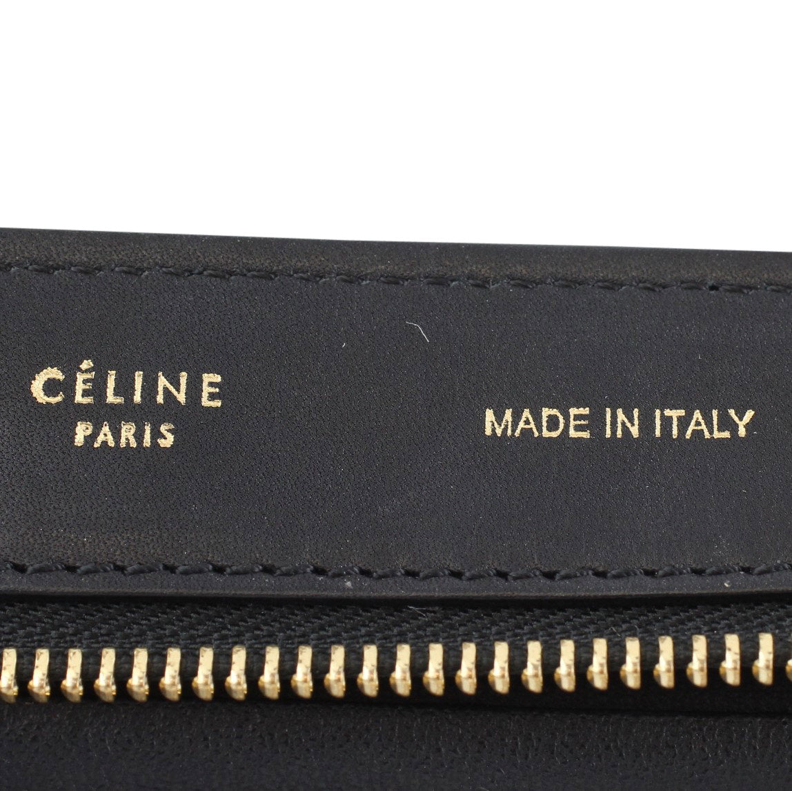 Celine Medium Trapeze Crocodile Embossed