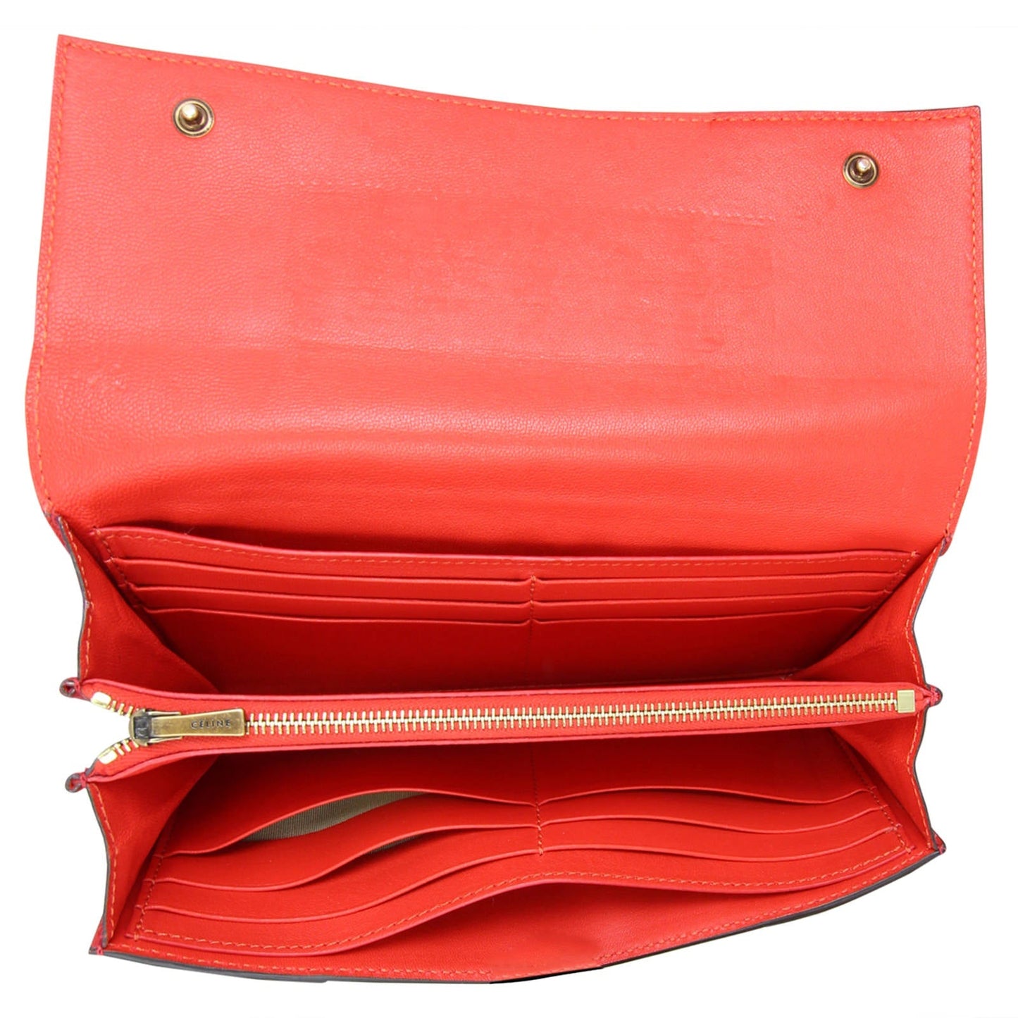 Celine Multifunction Large Flap Wallet